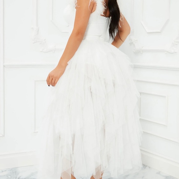 Camille Tulle Maxi Dress size 1x fits best size 14 - Picture 3 of 3